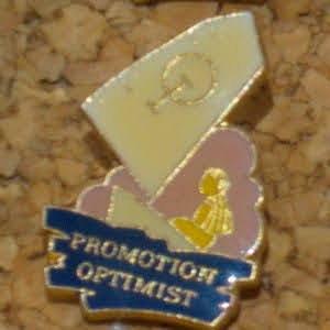 Pin's Promotion Optimist Voile Blanche (01)